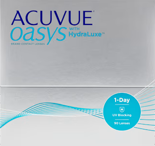 ACUVUE® OASYS 1-Day with HydraLuxe™ – 90 Pack