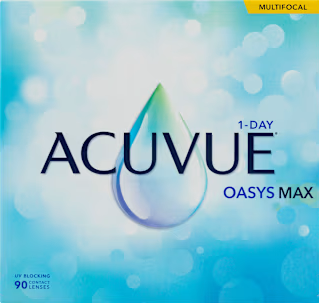 1-Day Acuvue Oasys Max Multifocal 30 Pack – Daily Contact Lenses